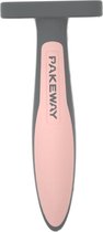 Pakeway T9 - Platte Dierenborstel - Dode haren verwijderen - Hond - Kat - Kam- Hondenkam - Kattenkam - Roze