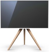 Spectral AX30-RON | Chêne Natural | meuble TV en bois, chêne laqué clair, design scandinave | convient aux téléviseurs de 48" à 65" pouces