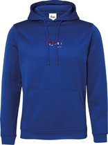 FitProWear Hoodie Polyester Néerlandais - Unisexe - Blauw - Taille XXL / 2XL - Hommes / Femmes - Sports Pull - Sweat - Pull - Pull - Pull polyester - Pull Hood - Vêtements de sport - Vêtements de sport