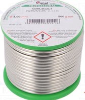 Soldeerdraad, Sn99,3Cu0,7; 2mm; 500gr - Cynel Unipress