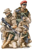 The 1:35 Model Kit of a Modern German ISAF Soldier in Afghanistan.

Plastic Kit 
Glue not included
121 Plastic Parts
The manufacturer of the kit is Trumpeter.This kit is only