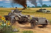 The 1:35 Model Kit of a Munitionsschlepper PanzerKampfwagen I Ausf A with Ammo Trailer.

Plastic Kit 
Glue not included

The manufacturer of the kit is Trumpeter.This kit is o