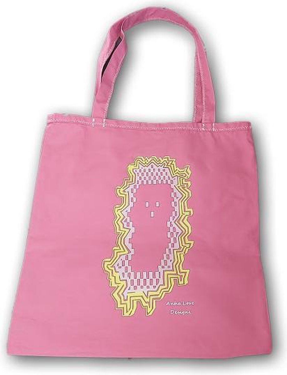 Anha'Lore Designs - Spookje - Exclusieve handgemaakte tote bag - Oud roze
