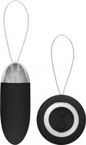 Luca - Rechargeable Remote Control Vibrating Egg - Black - Eggs - black - Discreet verpakt en bezorgd