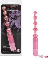 Waterproof Vibrating Pleasure Beads™ - Pink - Anal - pink - Discreet verpakt en bezorgd