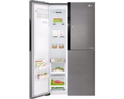 Bakkerij Jolly Wiegen LG GSJ361DIDV Amerikaanse koelkast met Door-in-Door™ - 606L inhoud - Water-  en... | bol