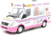 Whitby Mondial Ice Cream Van Mr.Whippy 1-43 Rose/Wit Oxford