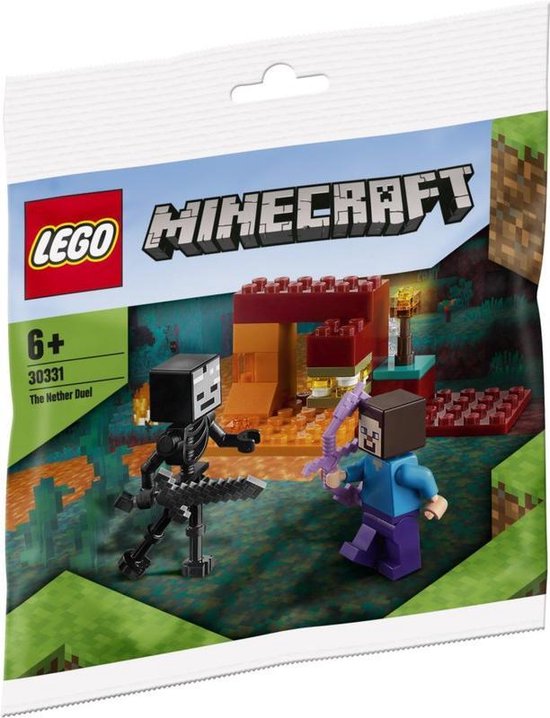 Eigendom Bestrating dun LEGO Minecraft Het Onderwereldgevecht - 30331 | bol.com