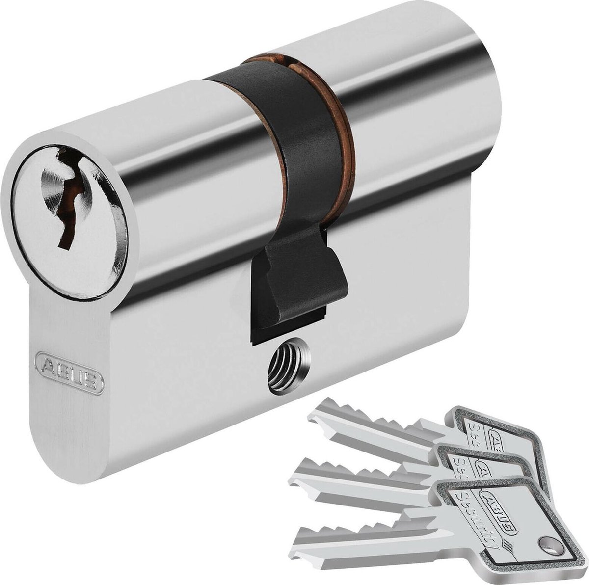 ABUS EC660 PZ Länge (a/b) 45/50mm (c=95mm) mit 6 Schlüssel, mit Si-karte (45/50