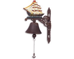 Klassieke deurbel - Zeilboot Schip - Set van 2
