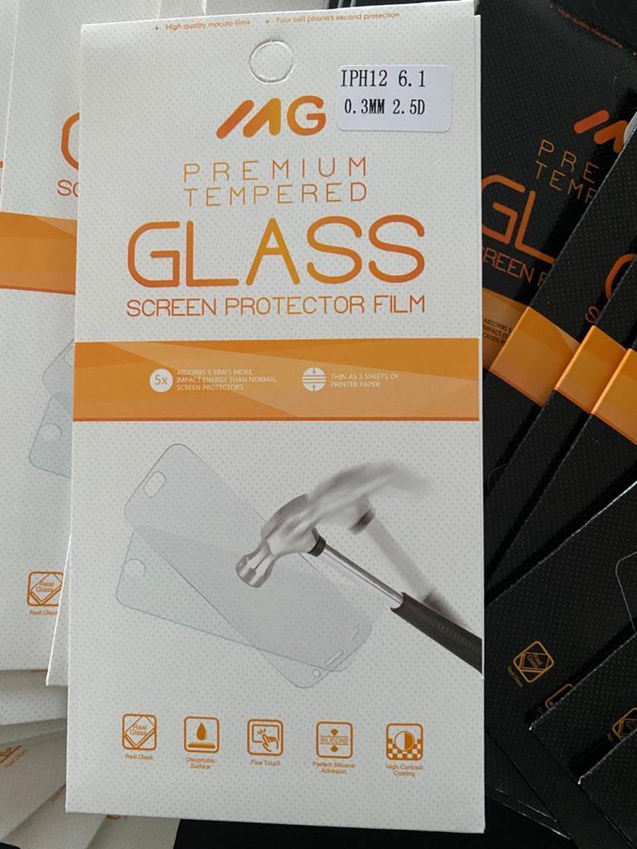 Premium Tempered Screenprotector voor iPhone 11 Pro