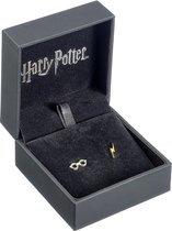 Harry Potter Sterling Silver Lightning Bolt and Glasses Stud Earrings Oorbellen