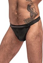 Rip off Thong - Black - S/M - Maat L/XL - Lingerie For Him - black - Discreet verpakt en bezorgd