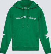 zoe karssen - dames -  pom pom squad hoody -  groen - l