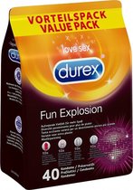 Condoms Fun Explosion - 40st - Condoms - Discreet verpakt en bezorgd