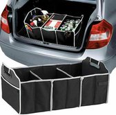Clever Storage Kofferbaktas 3 sorteervakken - auto organizer - Zwart - Sorteervakken & Opvouwbaar