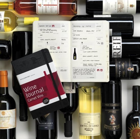 Klokje roestvrij toezicht houden op Moleskine Wine Journal | bol.com