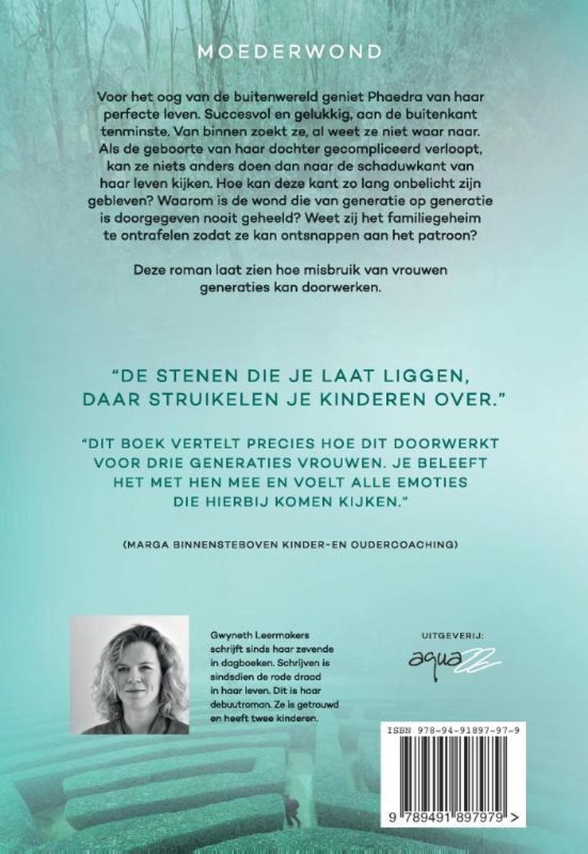 Moederwond - back cover