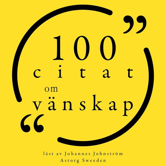 100 citat om vänskap - cover