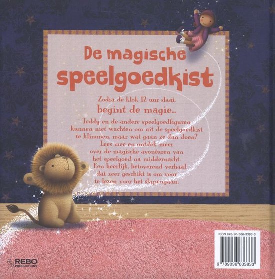 Thumbnail van een extra afbeelding van het spel Kinderboeken Rebo Prentenboek - De magische speelgoedkist. 3+