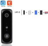 DrPhone LM1-D Smart Video Deurbelcamera – 1080P – HD – Nachtzicht Camera – Wifi video deurbel – Draadloze IP deurbel -