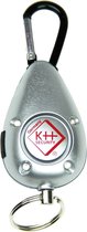 kh-security - Persoonlijk alarm - Silver incl. LED - Alarm sleutelhanger