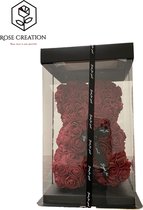 Rosebear Bordeauxred - met Giftbox