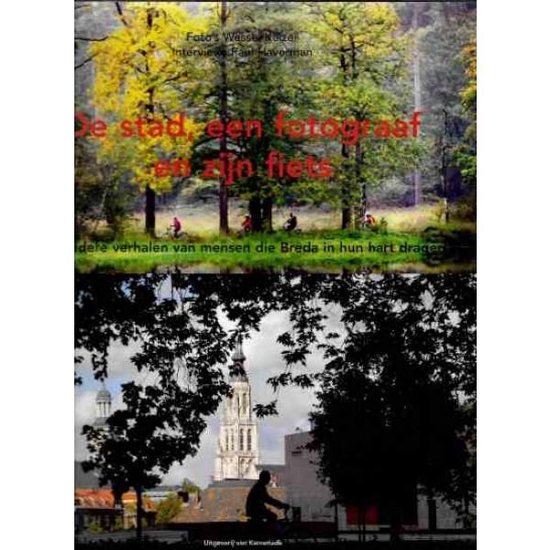 Cover van het boek 'De stad, een fotograaf en zijn fiets' van W. Keizer