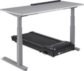 LifeSpan Loopband Bureau TR1200-DT7 incl. elektronisch in hoogte verstelbaar bureau. Stille loopband met zwart onderstel en zwart bureaublad 96.5 cm. Fit blijven tijdens het werk op kantoor e