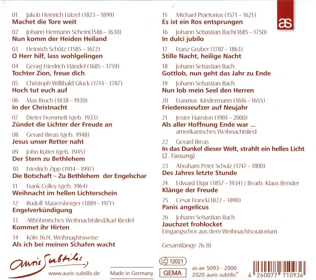 Weihnachten - Jahresausklang
