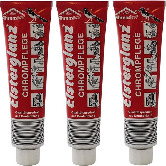 Elsterglanz Pasta Lucidante Per Rame, Ottone E Bronzo - Tubo 150 Ml, Detergente Per Metalli Tedesco - 3
