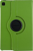 Samsung Tab S6 Lite Groen Book Case Tablethoes - 360 graden draaibaar