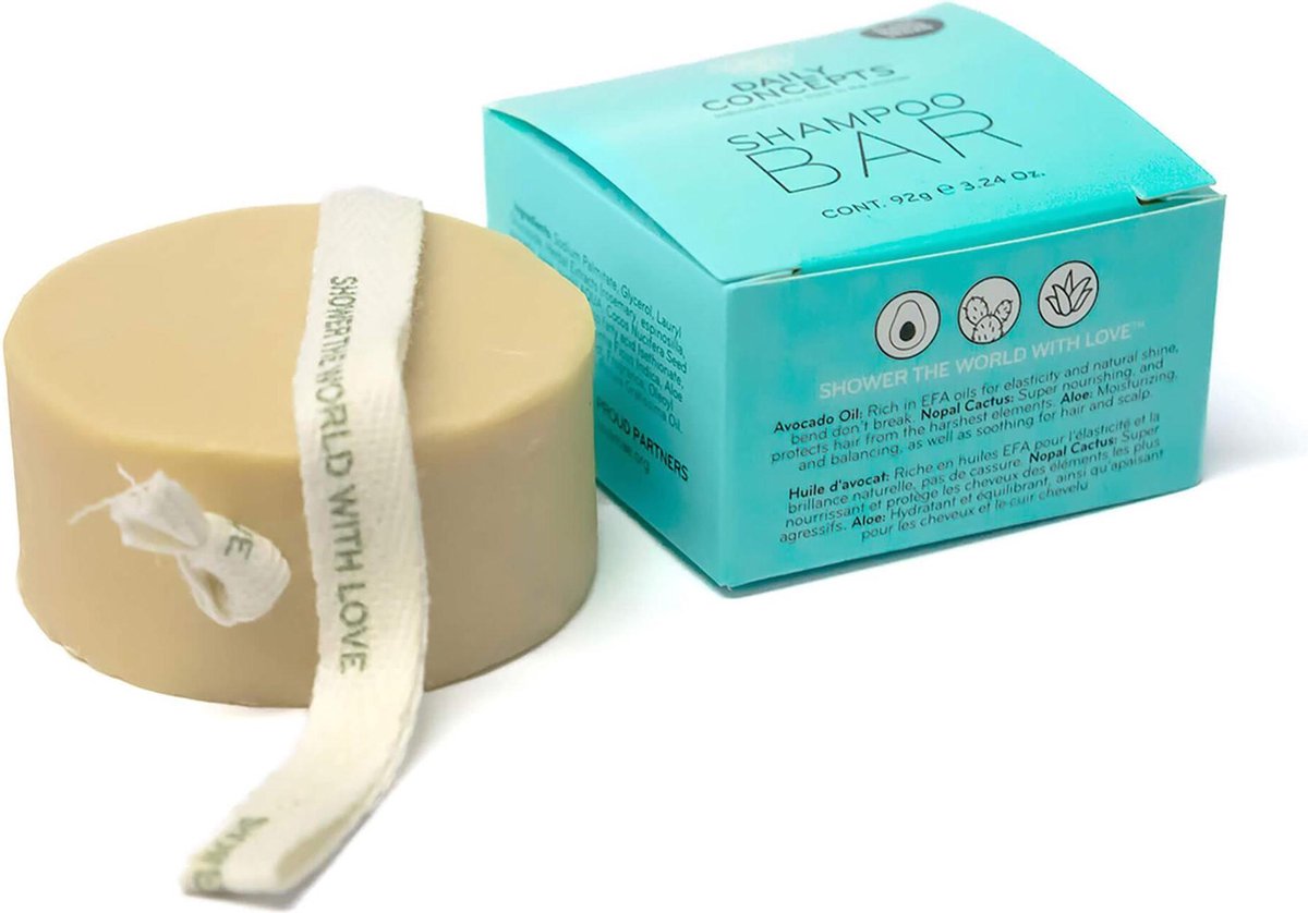 Daily Concepts Daily Shampoo Bar Tuhý Šampon Na Vlasy 92 G