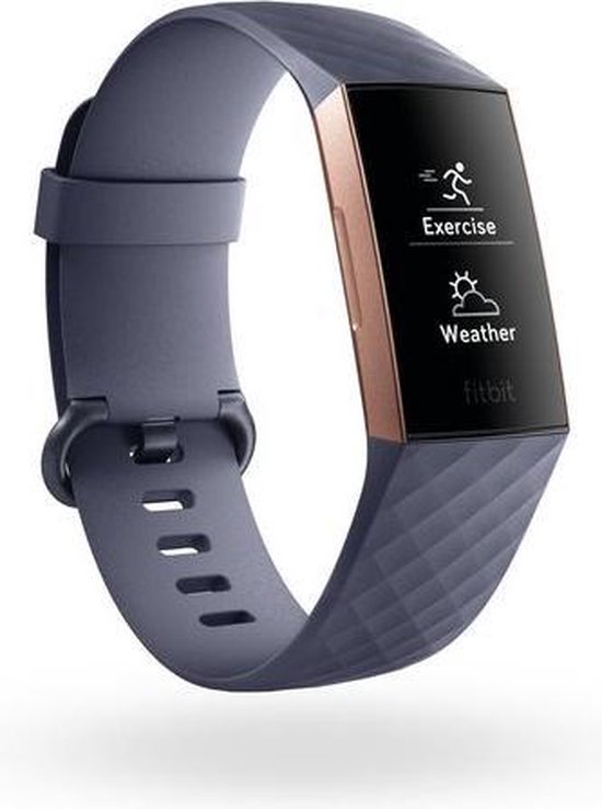 Fitbit Charge 3 - Rose Goud / Grijs