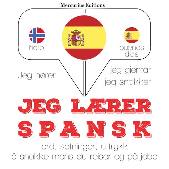 Jeg lærer spansk - cover