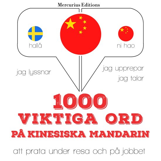 1000 viktiga ord på kinesiska - Mandarin - cover