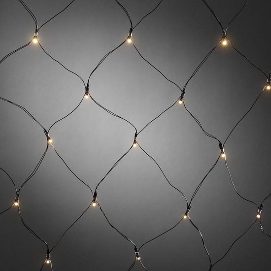 Idena LED Lichterkette, 400er warm weiß, für außen