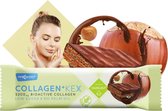 Max Sport KEX Wafel - Collageen - Low Sugar - Proteïne Wafels - Doos (12 stuks) - Hazelnoot
