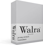 Walra Hoeslaken Jersey Stretch - 180x220 - 100% Katoen - Grijs