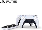 Playstation 5 Charging Station - PS5 Accessoires - PS5 Charging Dock Incl USB-C Kabel - DualSense Oplaadstation - Zwart / Wit
