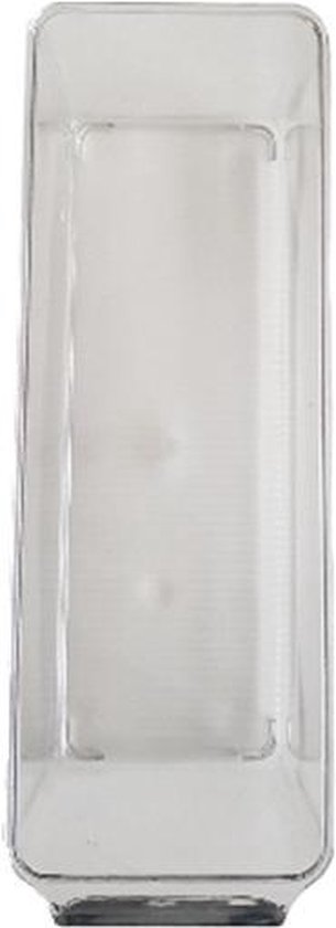Bac de rangement pour réfrigérateur - Transparent - Plastique - 30 x 10 x  10 cm - Taille S