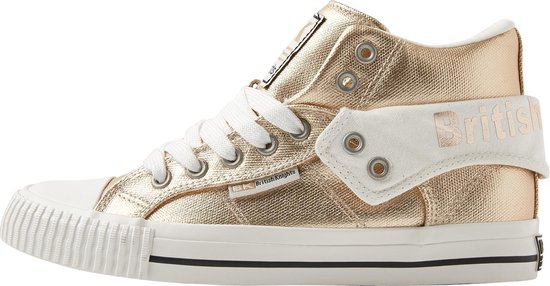 ROCO Dames sneakers hoog - Goud - maat 36 | bol.com