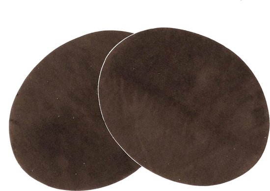 Knie Elleboog Panterprint Strijk Stukken Patch Set Wit