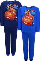 Cars Kinder Pyjama 98/104 Donker Blauw - 1 Stuk