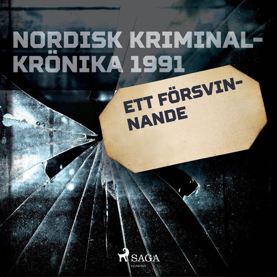 Ett försvinnande - cover