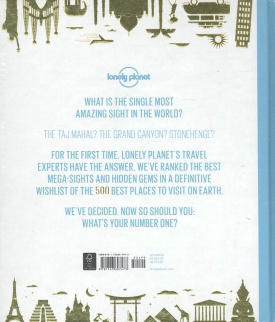 Lonely Planet: Ultimate Travelist (1st Ed)
