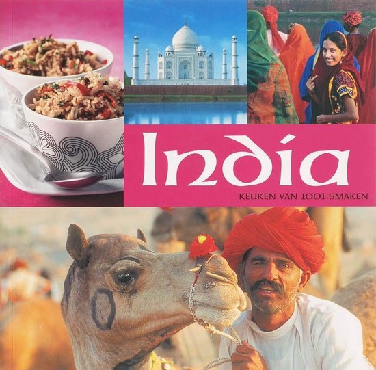 Cover van het boek 'India keuken van 10001 smaken' van Sophie de Clercq