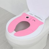 Réducteur de toilette siège bébé enfant rose pas cher 