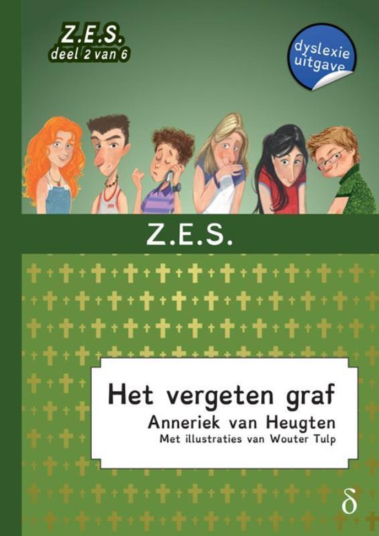 De Z.E.S. 2 -   Het vergeten graf - dyslexie uitgave - cover