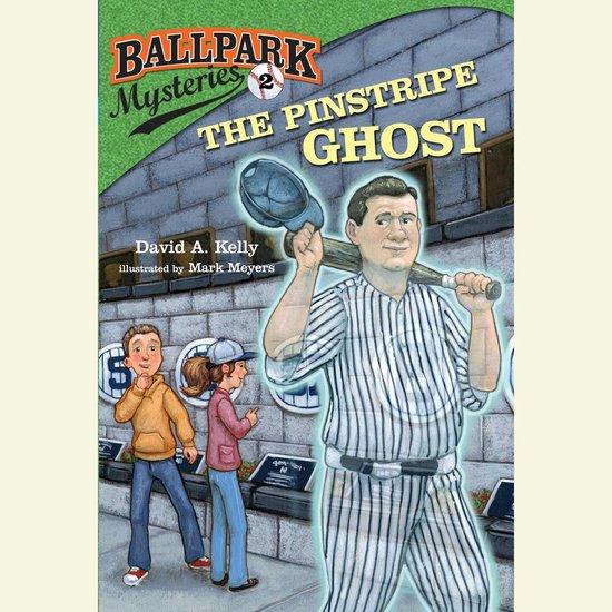 Ballpark Mysteries #2: The Pinstripe Ghost - cover